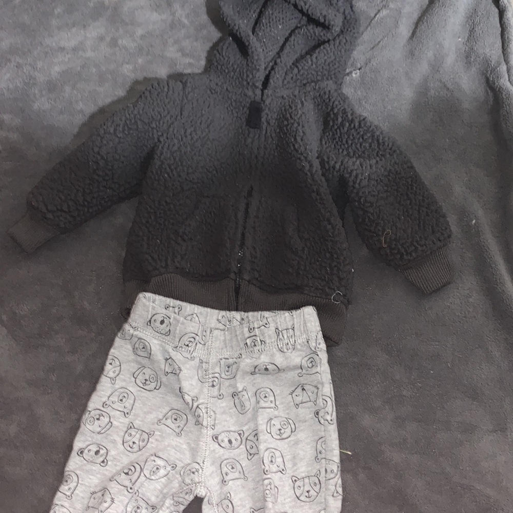 Baby bear hoodie and pants
